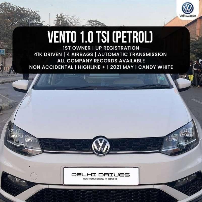 Volkswagen Vento 1.0 Highline Plus AT, 2021, Petrol