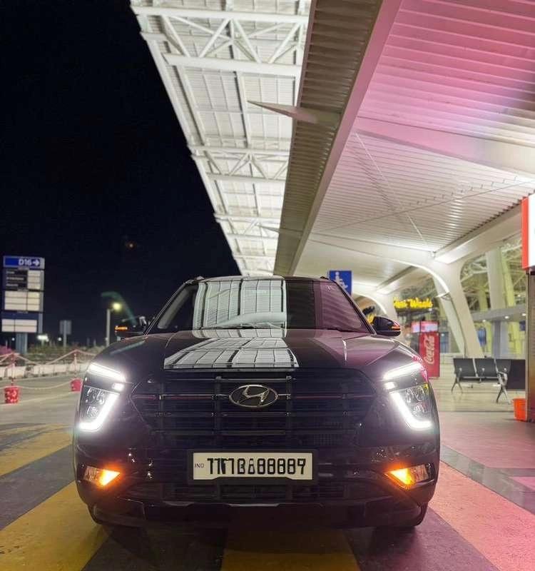 Hyundai Creta 2022 Diesel SX knight edition Well Maintained