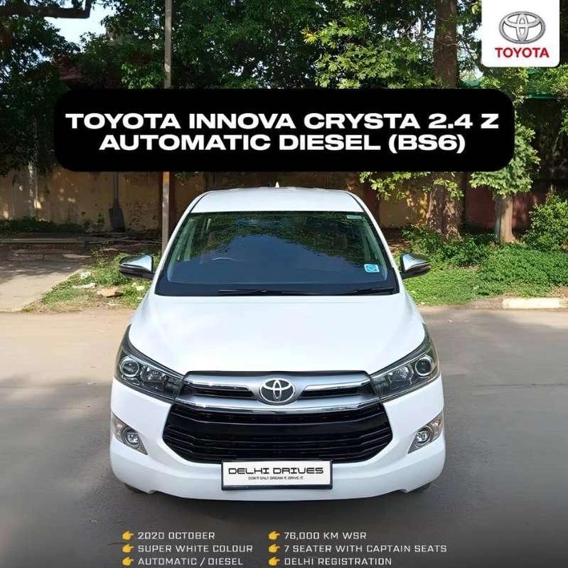 Toyota Innova Crysta 2.4 Z 7 STR, 2020, Diesel