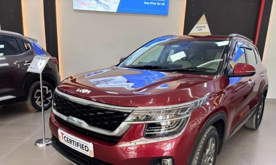 Kia Seltos HTX IVT G, 2022, Petrol
