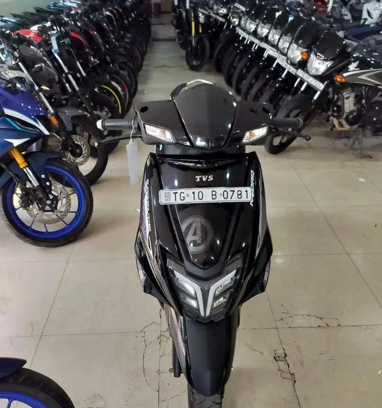 TVS ntorq 125 very good condition stealth black colour