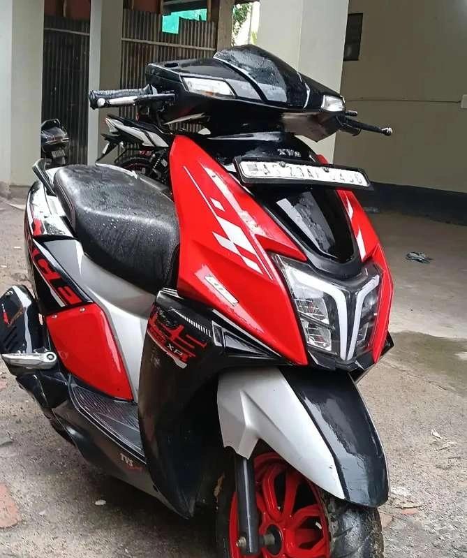 TVS Ntorq 125 XP scooty is on tiptop condition