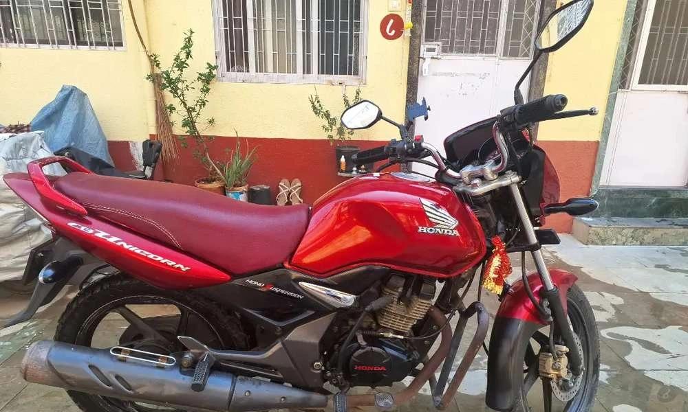 Honda Unicorn 2017 Excellent Condition New CEAT Tyres Urgent Sale