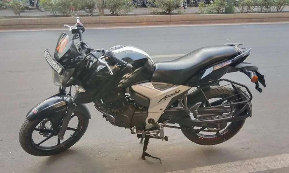Tvs apache rtr 4v 160cc bike , first owner original gadi top condition