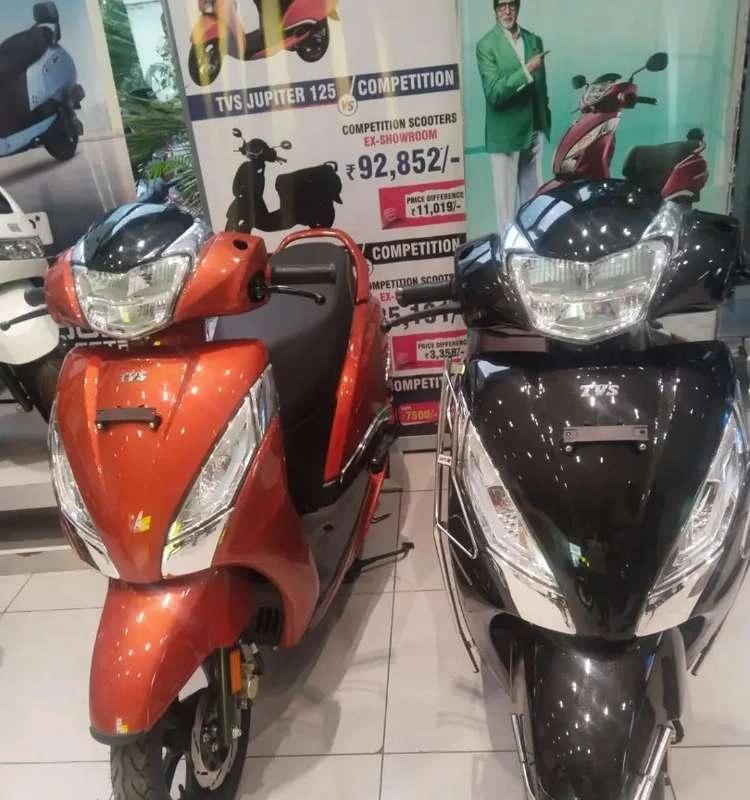 TVS JUPITER 125cc Disc -JUST PAY ONLY-10999/-