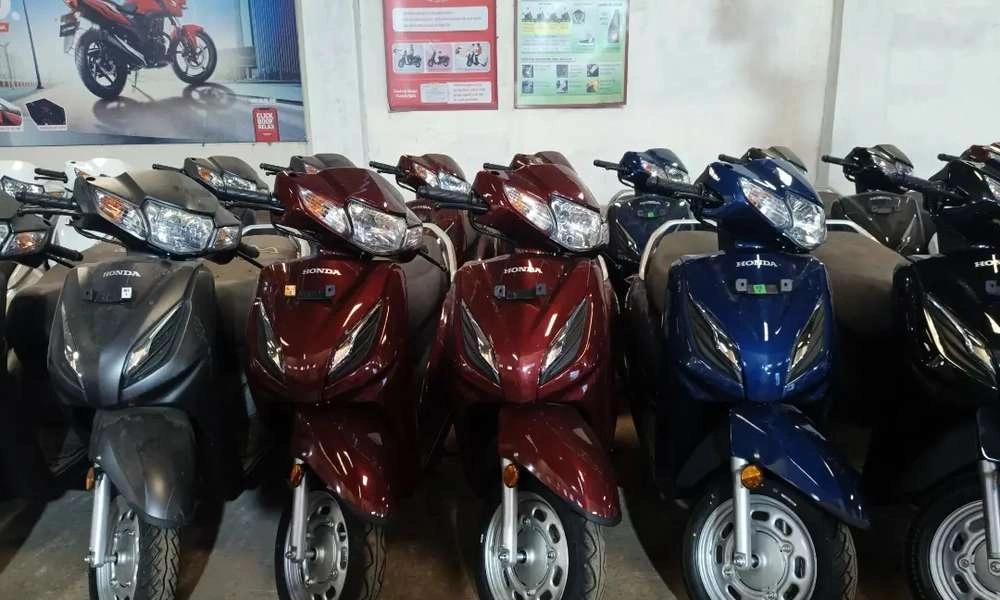 New Honda Activa low down payment 9999/* free helmet