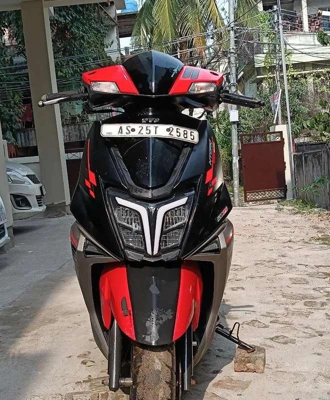 TVS Ntorq Race Edition scooty is on showroom condition.2025 model