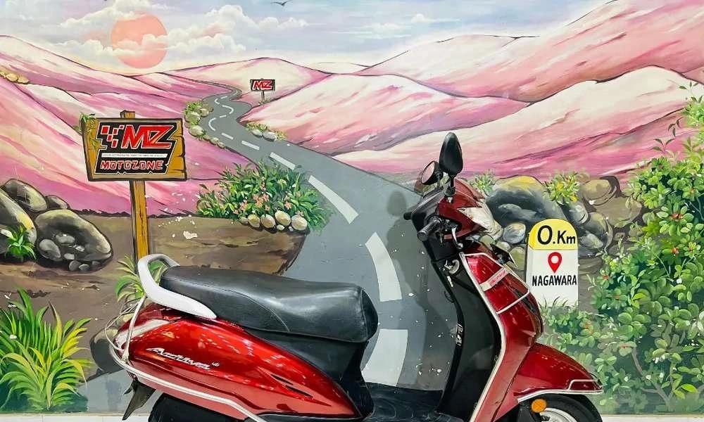 HONDA ACTIVA 4G 110CC BS4 RED COLOUR MODEL 2018
