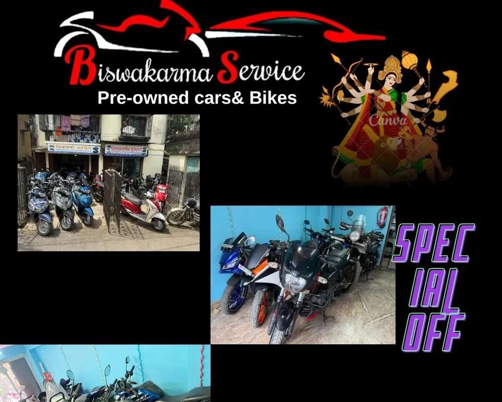 Used Bikes and scooty Big Stocks Instant Sell Exchange finance done
