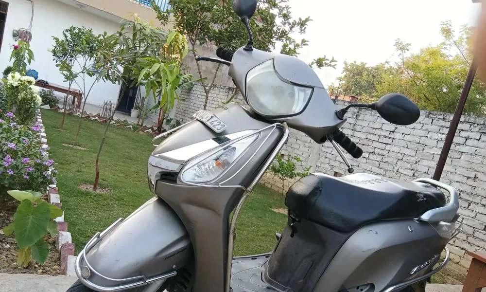 Honda Aviator;colour-Mat Selene Silver me;mfg-03/2018