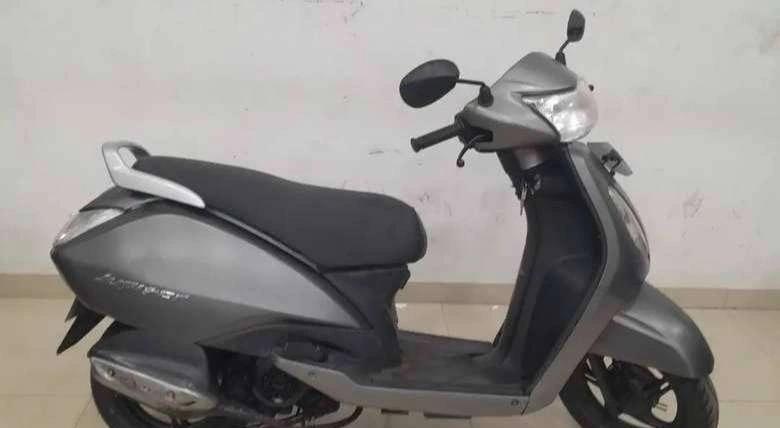 TVS JUPITER GREY COLOUR