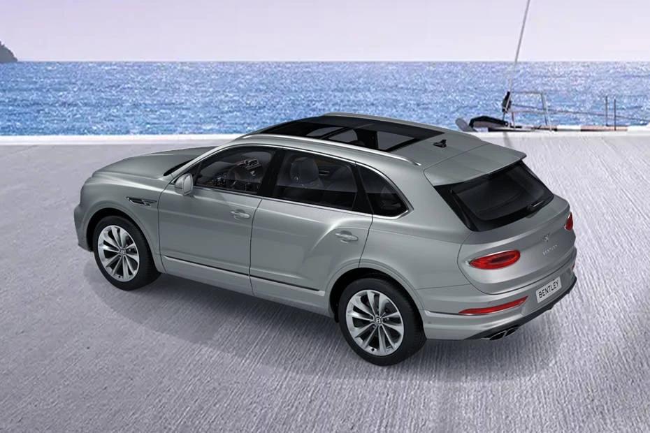 Bentley Bentayga rear-view view highlighting width, presence, and balance