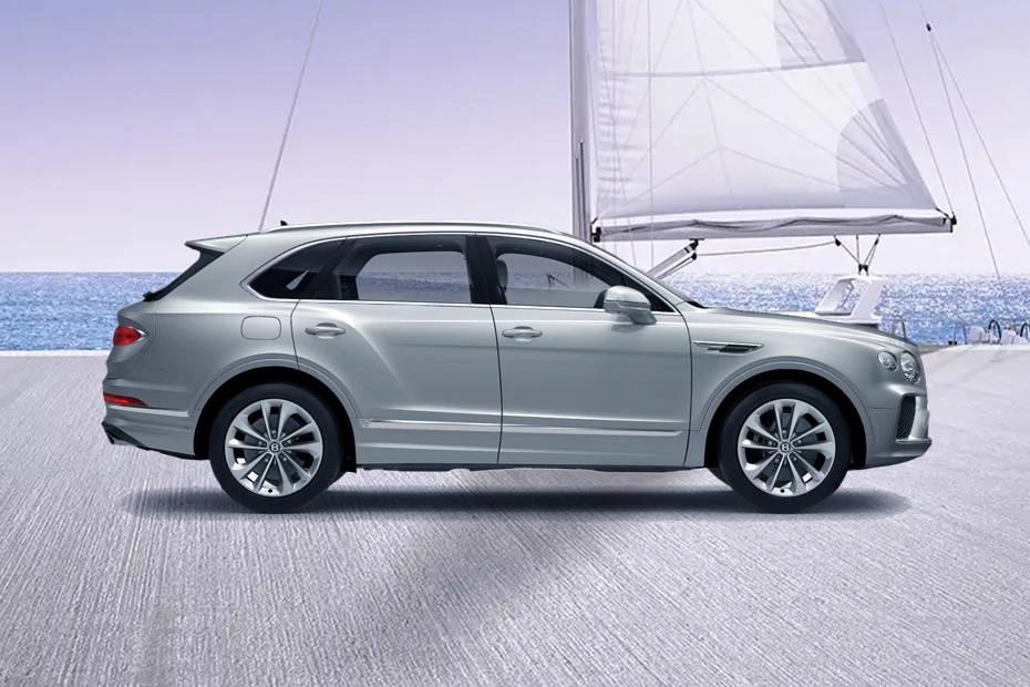 Bentley Bentayga top-view view highlighting contour, symmetry, and packaging