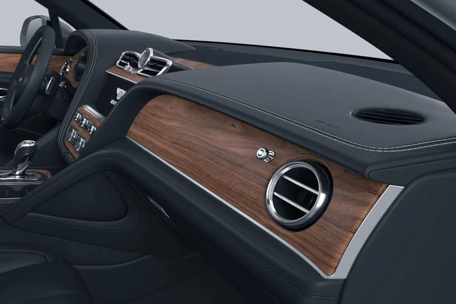 Bentley Bentayga console-view view highlighting storage, controls, and ergonomics