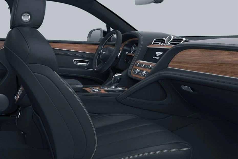 Bentley Bentayga front-seats view highlighting support, padding, and comfort