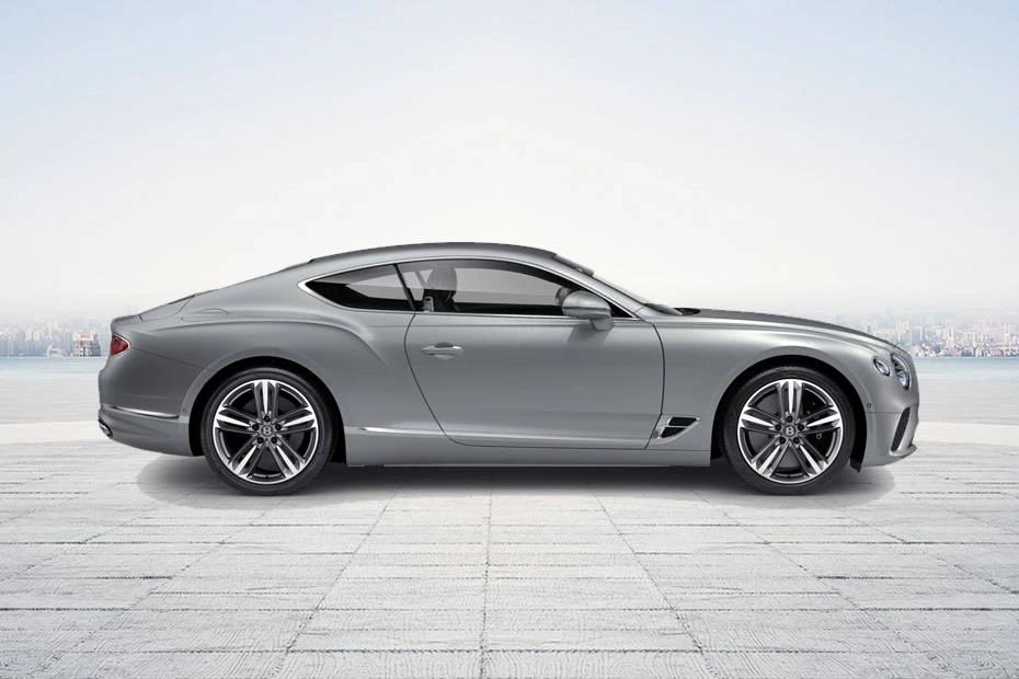 Bentley Continental top-view view highlighting contour, symmetry, and packaging
