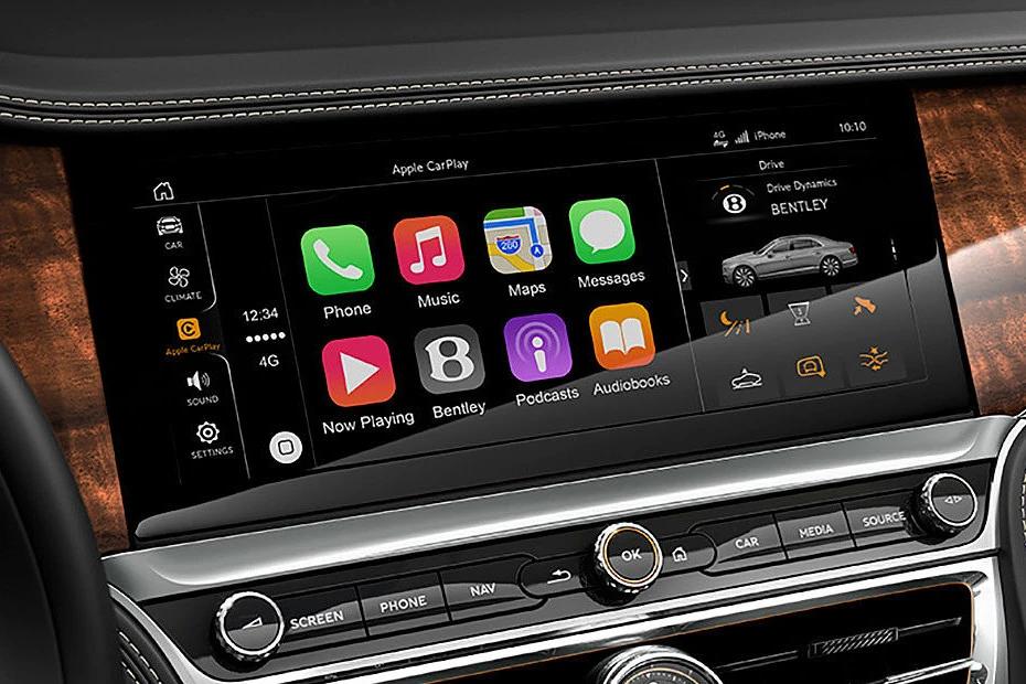 Bentley Flying Spur infotainment view highlighting screen, clarity, and usability