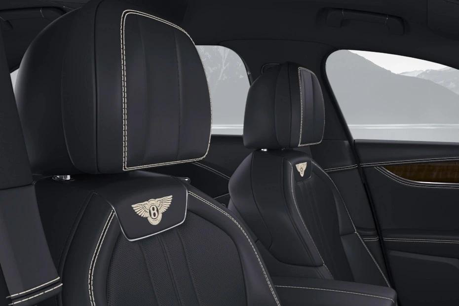 Bentley Flying Spur console-view view highlighting storage, controls, and ergonomics