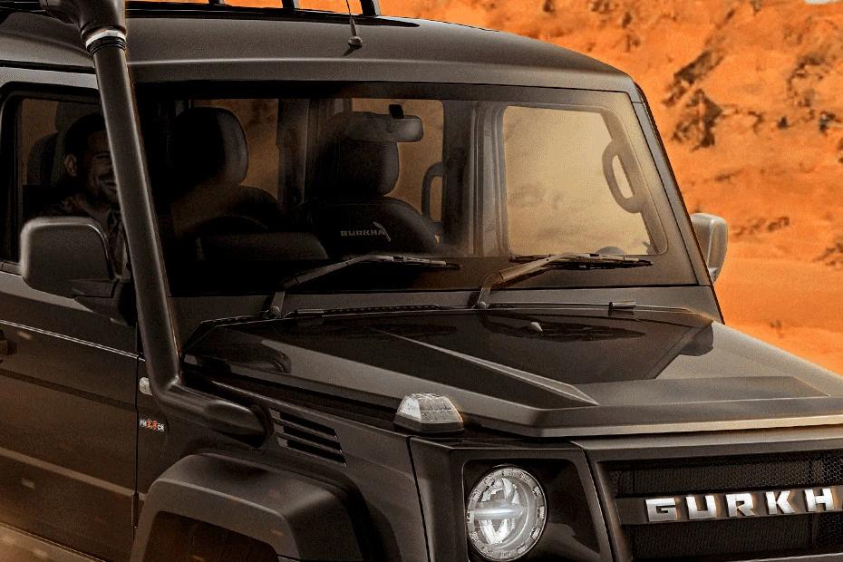 Force Gurkha 5 Door wheel-closeup view highlighting pattern, finish, and attitude