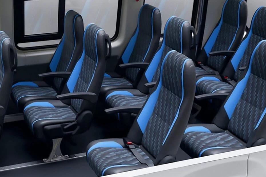 Force Urbania front-seats view highlighting support, padding, and comfort