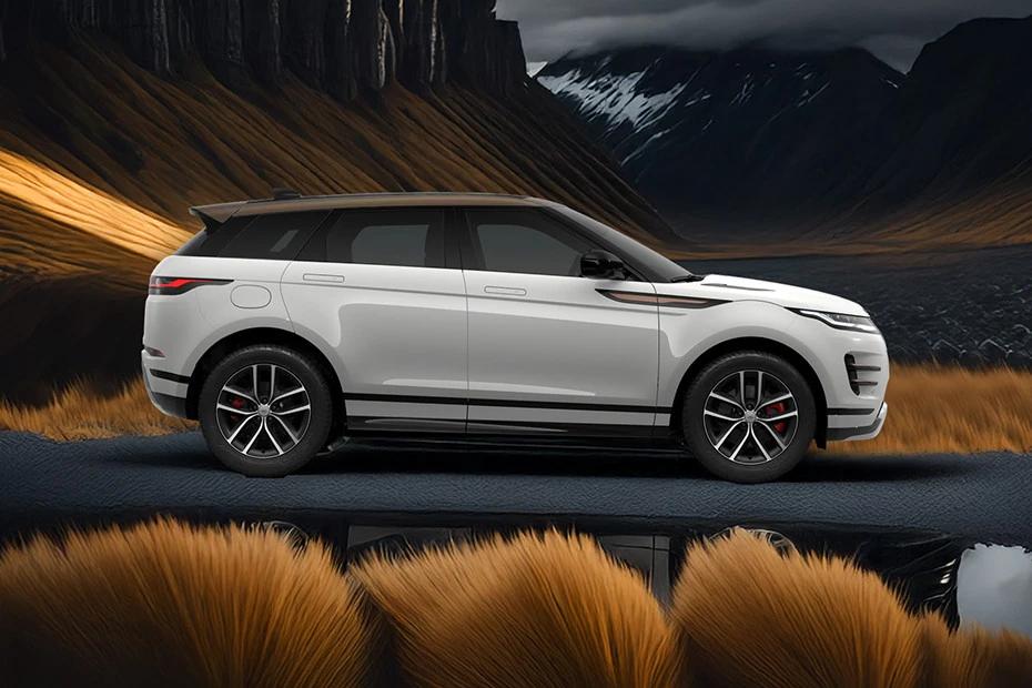 Land Rover Range Rover Evoque side-profile view highlighting roofline, stance, and proportion