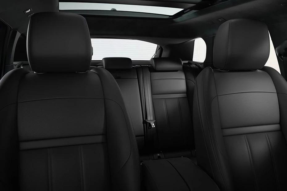 Land Rover Range Rover Evoque front-seats view highlighting support, padding, and comfort