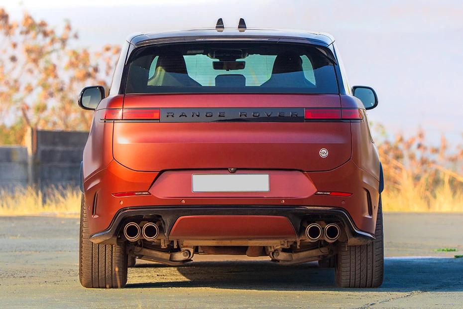 Land Rover Range Rover Sport rear-view view highlighting width, presence, and balance