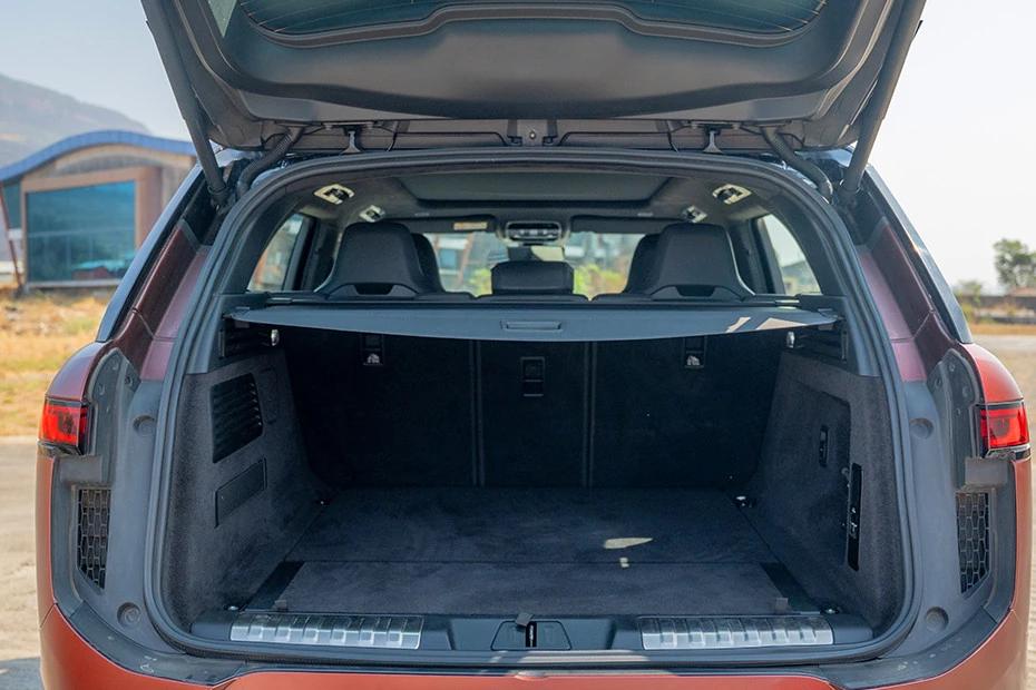 Land Rover Range Rover Sport boot-space view highlighting capacity, access, and versatility