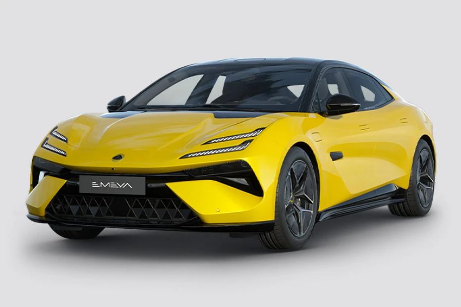 Lotus Emeya front-angle view highlighting proportions, lighting, and stance