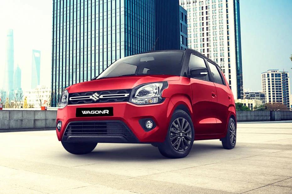 Maruti Wagon R top-view view highlighting contour, symmetry, and packaging