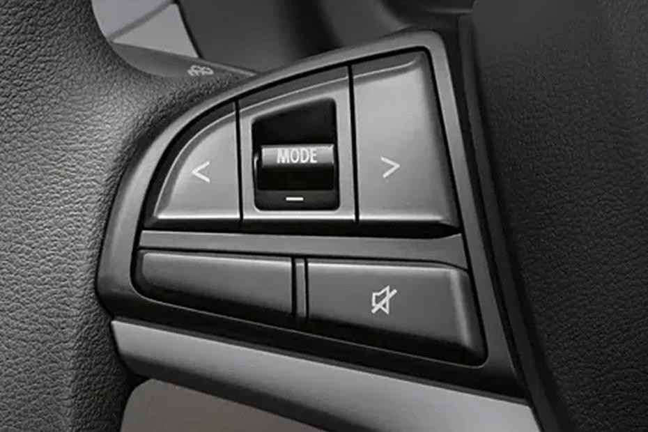 Maruti Wagon R steering-wheel view highlighting grip, controls, and comfort