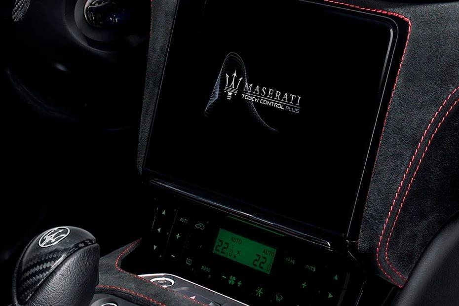 Maserati Gran Turismo infotainment view highlighting screen, clarity, and usability