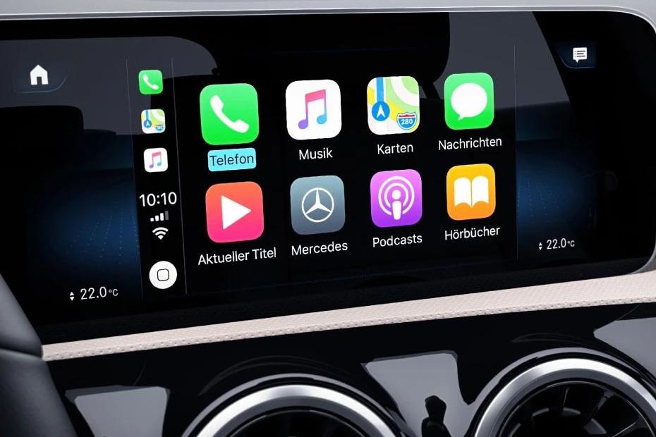 Mercedes Benz A Class Limousine infotainment view highlighting screen, clarity, and usability