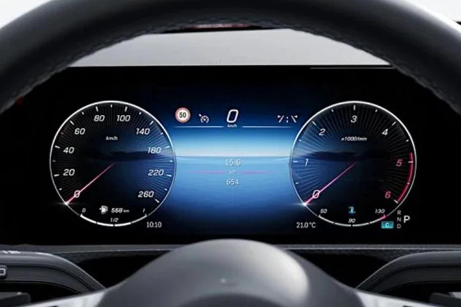 Mercedes Benz Amg A 45 S console-view view highlighting storage, controls, and ergonomics