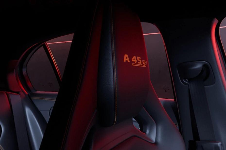 Mercedes Benz Amg A 45 S front-seats view highlighting support, padding, and comfort