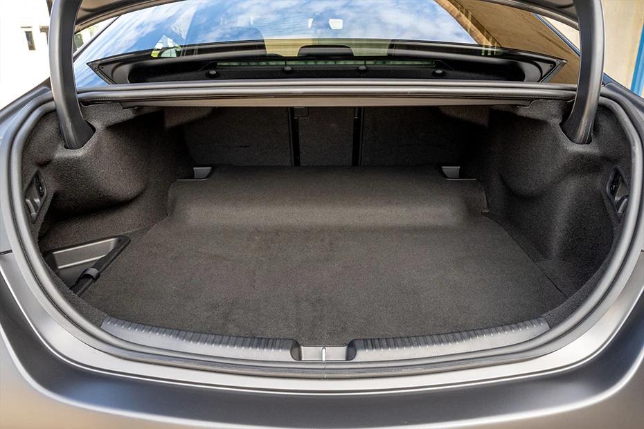 Mercedes Benz Amg C 63 boot-space view highlighting capacity, access, and versatility