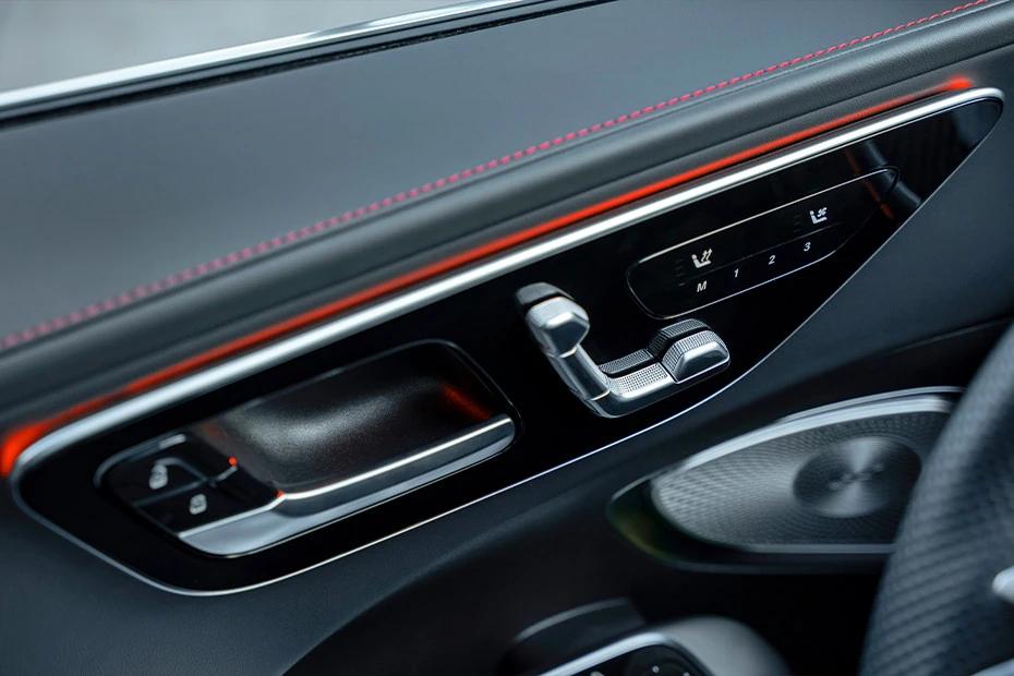 Mercedes Benz Amg C 63 console-view view highlighting storage, controls, and ergonomics