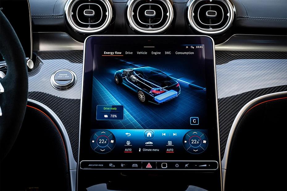 Mercedes Benz Amg C 63 infotainment view highlighting screen, clarity, and usability