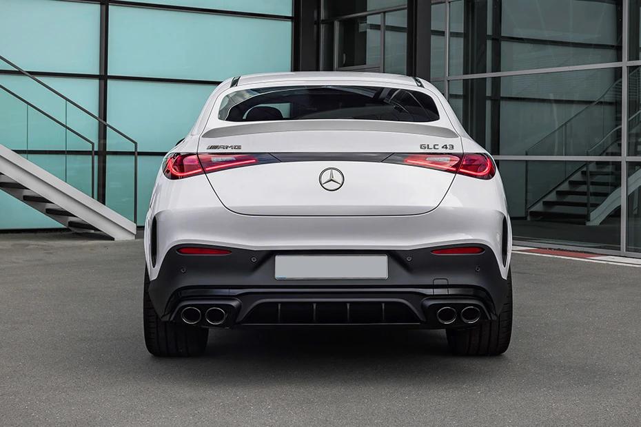 Mercedes Benz Amg Glc 43 rear-view view highlighting width, presence, and balance