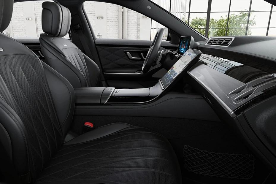 Mercedes Benz Amg S 63 front-seats view highlighting support, padding, and comfort