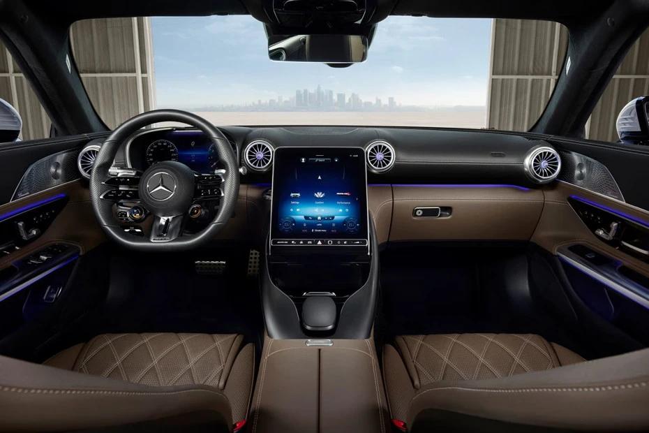 Mercedes Benz Amg Sl dashboard view highlighting layout, materials, and clarity