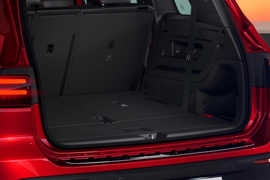 Mercedes Benz Eqb boot-space view highlighting capacity, access, and versatility