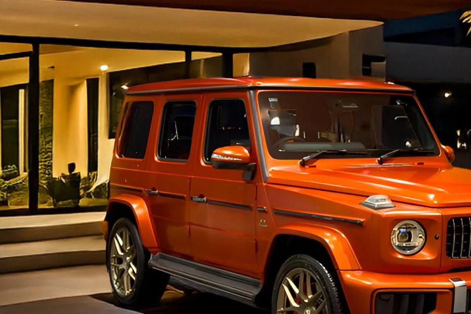 Mercedes Benz G Class wheel-closeup view highlighting pattern, finish, and attitude