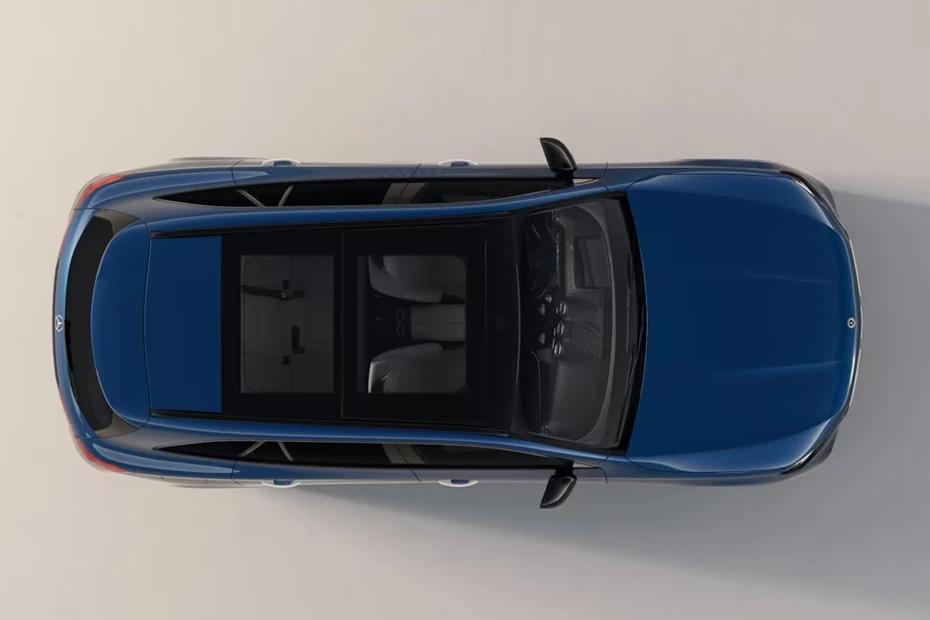 Mercedes Benz Glc side-profile view highlighting roofline, stance, and proportion