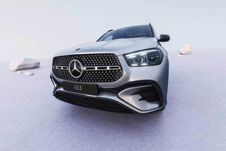 Mercedes Benz Gle side-profile view highlighting roofline, stance, and proportion