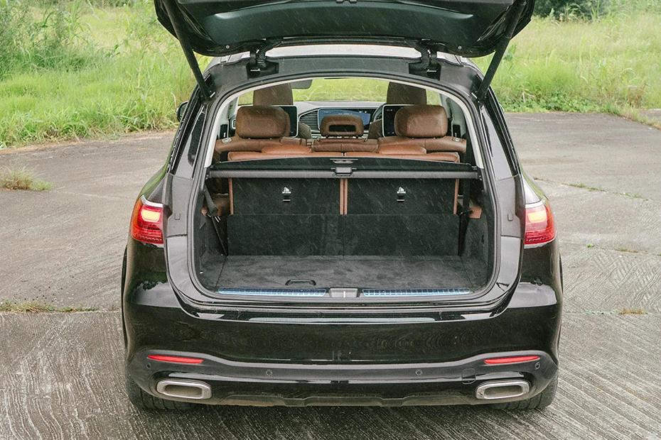 Mercedes Benz Gls boot-space view highlighting capacity, access, and versatility