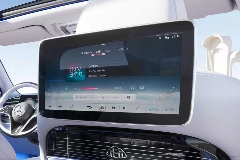 Mercedes Benz Maybach Gls infotainment view highlighting screen, clarity, and usability