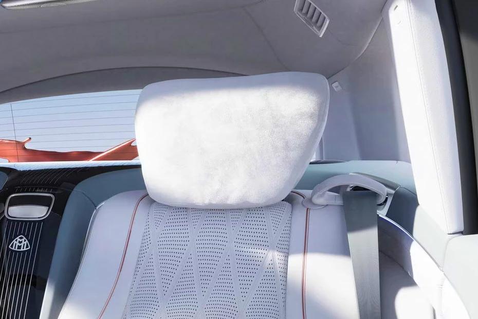 Mercedes Benz Maybach Gls front-seats view highlighting support, padding, and comfort