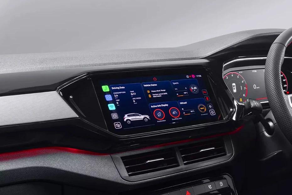 Volkswagen Taigun infotainment view highlighting screen, clarity, and usability