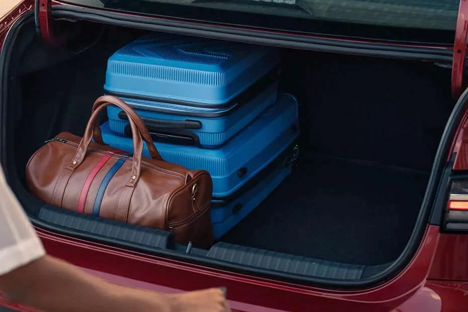 Volkswagen Virtus boot-space view highlighting capacity, access, and versatility